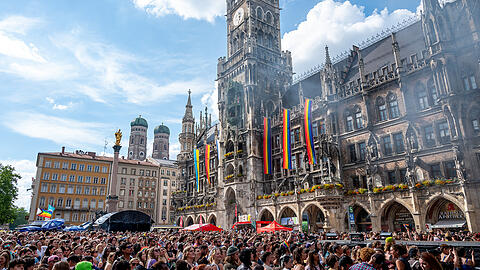 CSD 2024 Hauptbühne Marienplatz