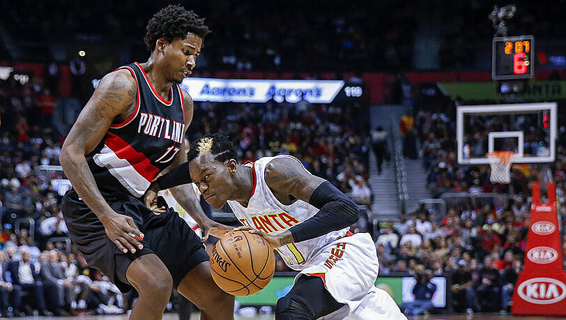 Gegen die Portland Trail Blazers lieferte Dennis Schröder eine Gala-Vorstellung ab.