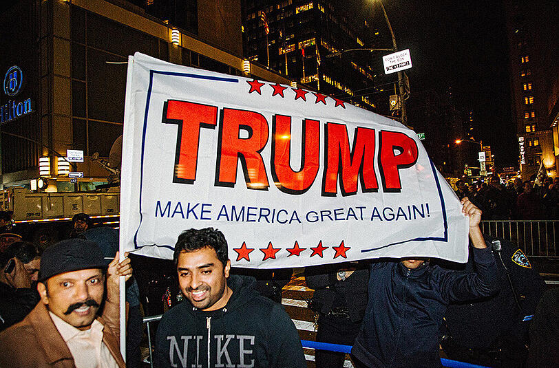 "Make America Great Again": Donald Trump ist der neue US-Präsident.