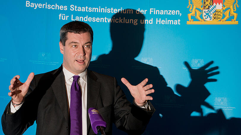 Musste sich einiges anhören: Finanzminister Markus Söder (CSU).