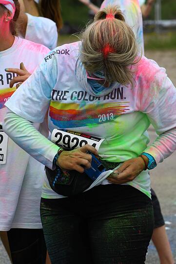 Bunter geht's nicht: Der Color Run in Riem. Die Bilder.