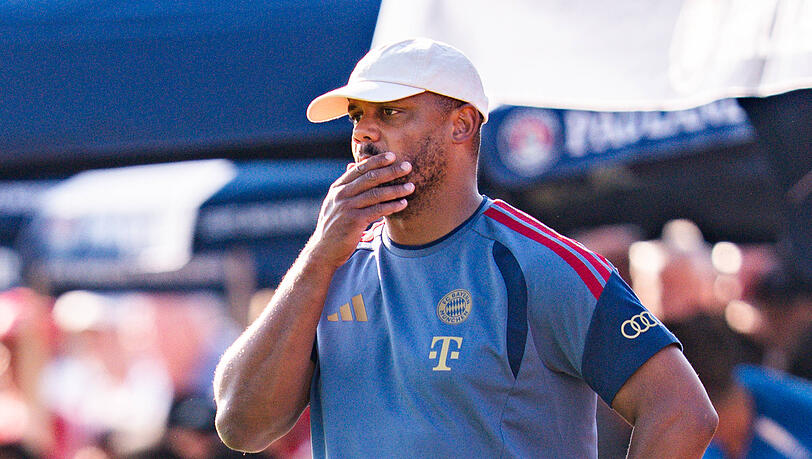 Vincent Kompany geht in sein drittes Jahr als Trainer des FC Bayern. Vincent Kompany geht in sein drittes Jahr als Trainer des FC Bayern.