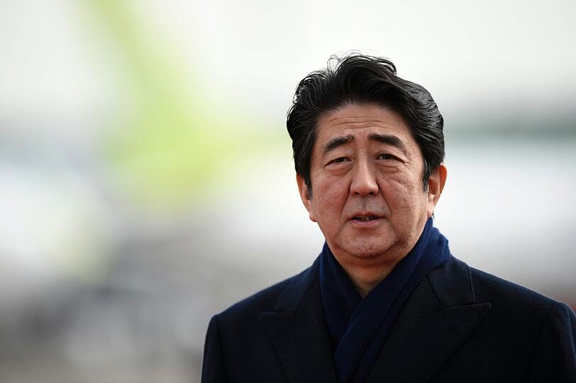 Japans Ministerpräsident Shinzo Abe sieht den geplanten Raketentest Nordkoreas kritisch. "Schwerwiegender Akt der Provokation".