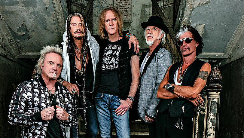 Alte Männer mit unsterblicher Musik: Aerosmith kommen 2017 nach München. Alte Männer mit unsterblicher Musik: Aerosmith kommen 2017 nach München.