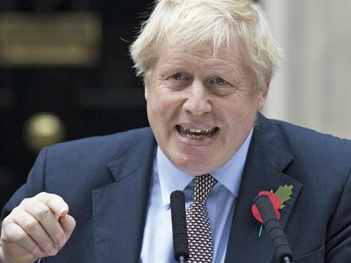 Großbritanniens Premier Johnson: "Es wird keine Kontrolle von Dingen geben, die aus Nordirland nach Großbritannien kommen.".