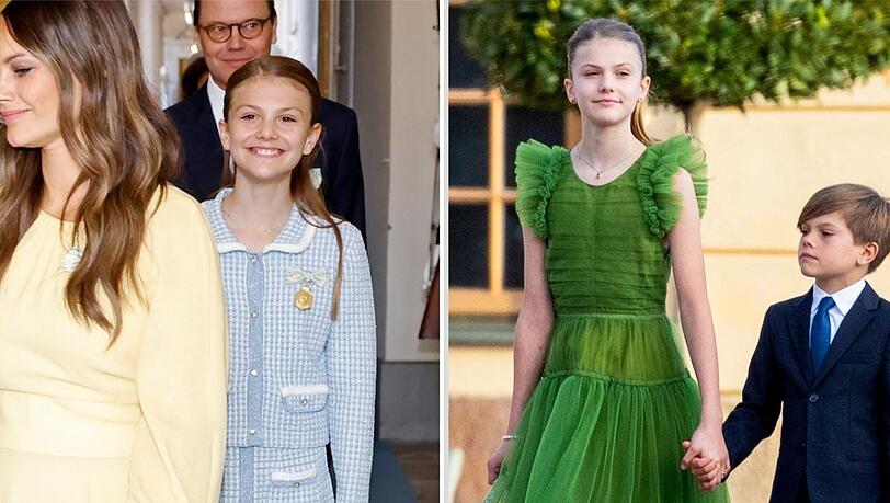 Thronjubiläum Überraschende Auftritte der jungen Prinzessin Estelle