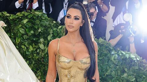 Kim Kardashian, hier auf der Met Gala, hat die Marke Skims mitgegründet.