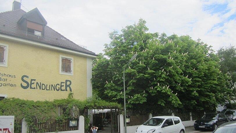 Das Sendlinger, so wie es heute (noch) in der Bannwaldseestraße steht. Das Sendlinger, so wie es heute (noch) in der Bannwaldseestraße steht.