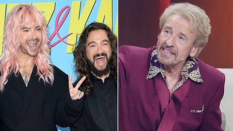 Bill und Tom Kaulitz lachen über Thomas Gottschalk.