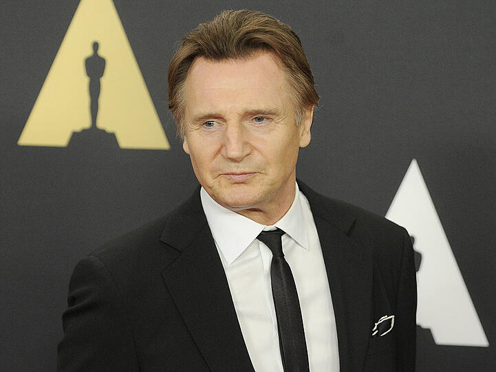 Liam Neeson weiß, was zu tun ist, um gut auszusehen