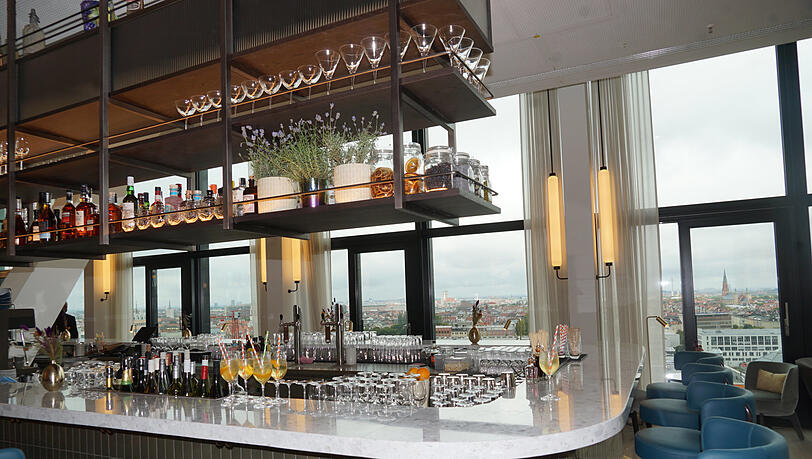 Restaurant Fitz Roy im Adina Hotel in München, 06.10.2021, Gastro, Gaztro, Foto: Daniel von Loeper Restaurant Fitz Roy im Adina Hotel in München, 06.10.2021, Gastro, Gaztro, Foto: Daniel von Loeper