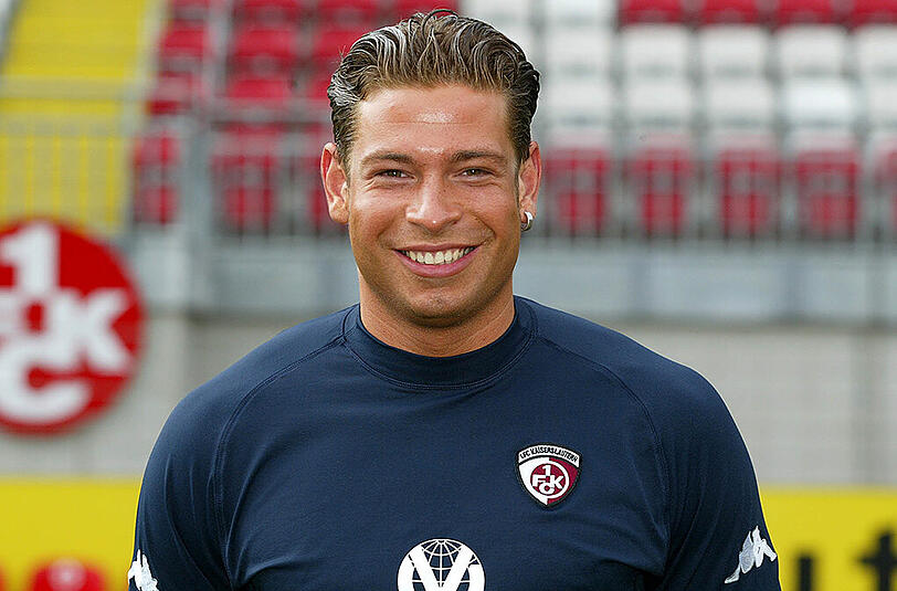 2003 im Trikot des 1. FC Kaiserslautern.