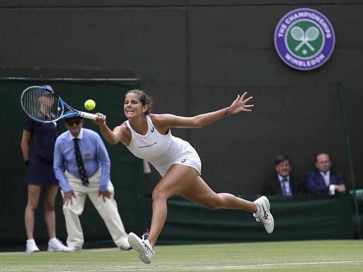 Hatte gegen Serena Williams keine Chance: Julia Görges.