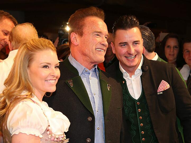 Heather Milligan, Arnold Schwarzenegger, Andreas Gabalier