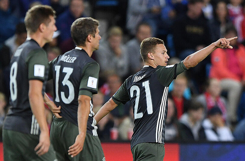 "Es war ein erfolgreicher Trip für mich." Joshua Kimmich, Torschütze gegen Norwegen, über seine Länderspielreise.