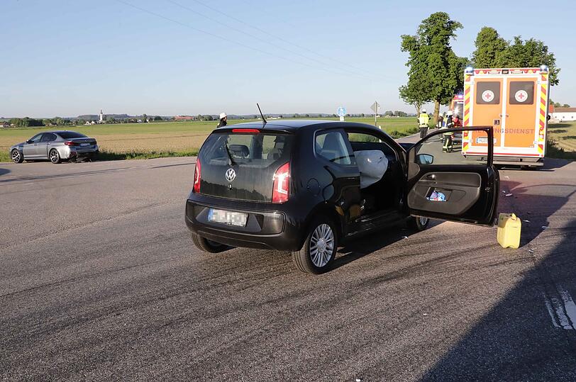 Eine Fahranfängerin ist Staatsminister a.D. Ludwig Spaenle ins Heck gekracht.