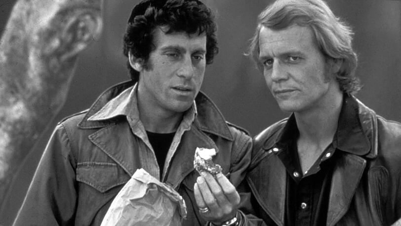 David Soul (r.) an der Seite seines "Starsky and Hutch"-Kollegen Paul Michael Glaser.