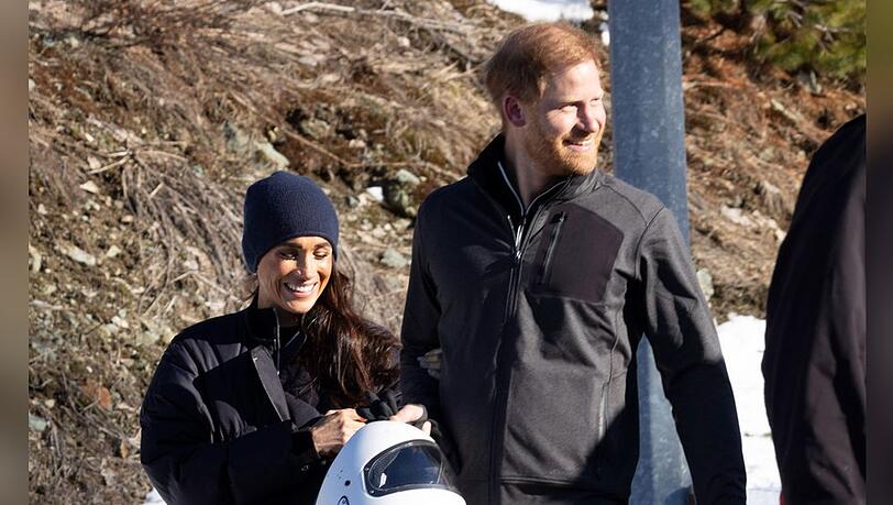 Prinz Harry und Herzogin Meghan haben Schnee-Spaß in Kanada.