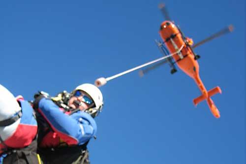 Rettungsaktion im Watzmann-Massiv (Archivbild)