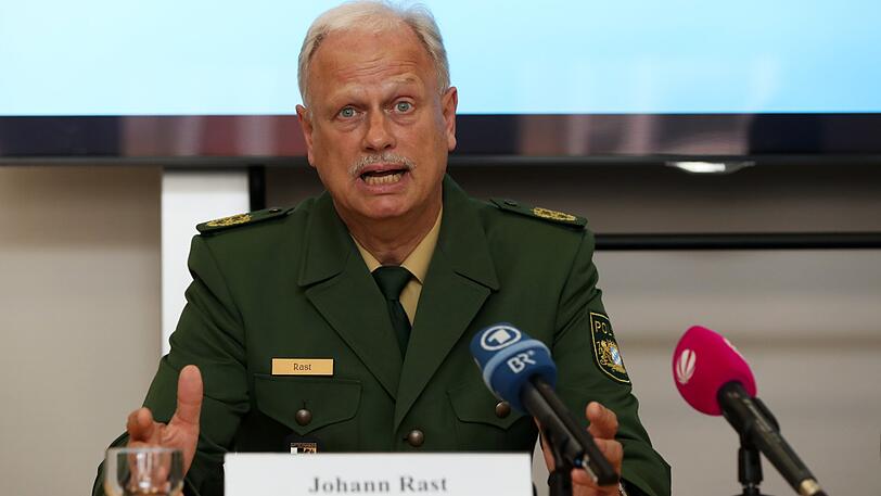 Polizeipräsident Johann Rast.
