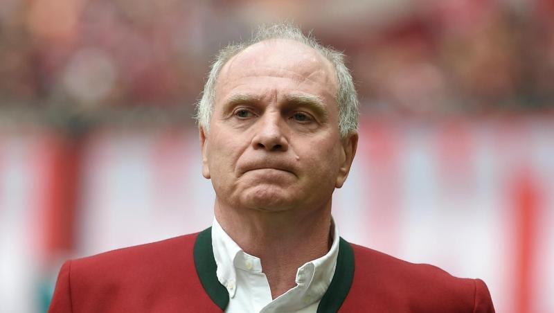 Uli Hoeneß im Stadion. Foto: Angelika Warmuth/Archivbild Uli Hoeneß im Stadion. Foto: Angelika Warmuth/Archivbild