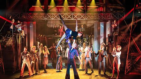 „Saturday Night Fever“ im Deutschen Theater.