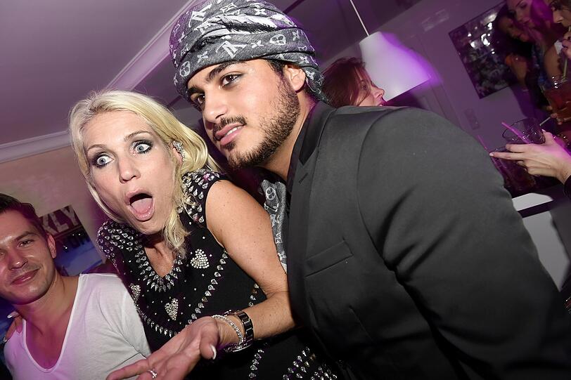 Sarah Kern und ihre neuer Freund.