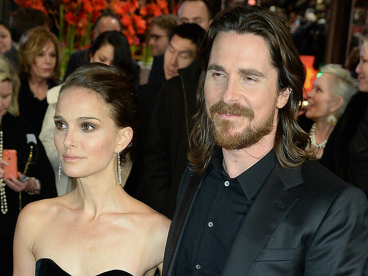 Natalie Portman und Christian Bale waren anlässlich der "Knight Of Cups"-Premiere in Berlin