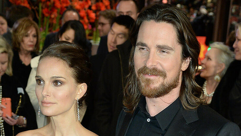 Natalie Portman und Christian Bale waren anlässlich der "Knight Of Cups"-Premiere in Berlin Natalie Portman und Christian Bale waren anlässlich der "Knight Of Cups"-Premiere in Berlin