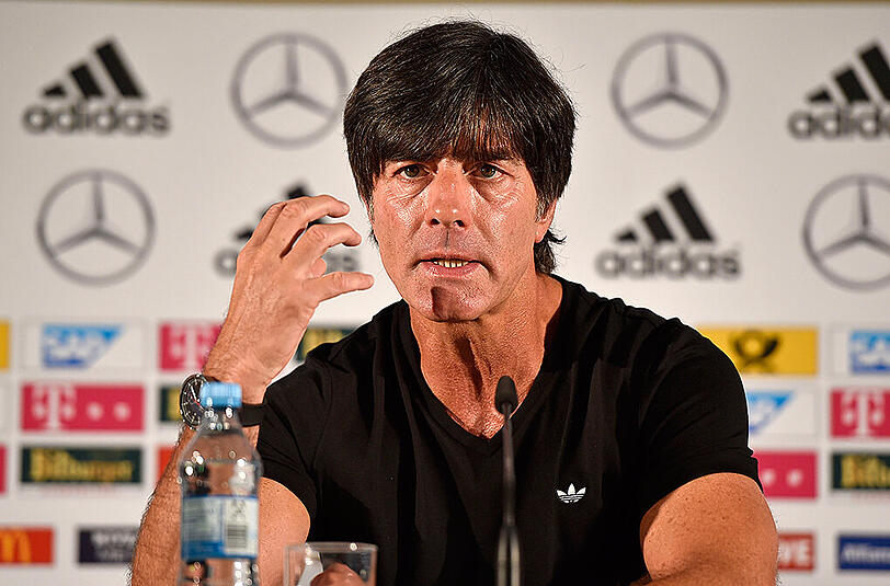 Bundestrainer Joachim Löw vor dem Spiel des DFB-Teams gegen Schottland.