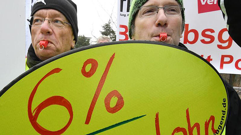 Sechs Prozent mehr Lohn: Hohe Lohnforderungen hält der IWF in Deutschland für richtig.