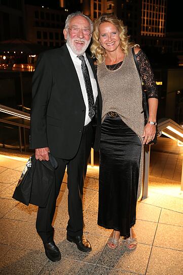 Dieter Hallervorden mit Freundin Christiane Zander
