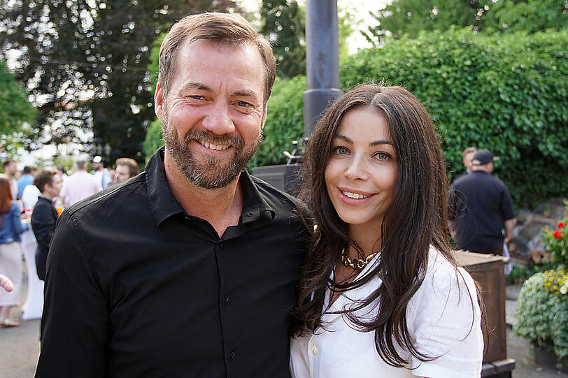 Alexander Tremmel (Tremmel Genuss & Event GmbH) und Carmen Koslow.