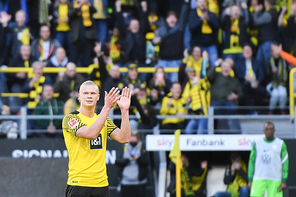 Könnte Lewy ersetzen, ist aber zu teuer: Erling Haaland. Könnte Lewy ersetzen, ist aber zu teuer: Erling Haaland.