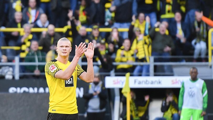 Könnte Lewy ersetzen, ist aber zu teuer: Erling Haaland. Könnte Lewy ersetzen, ist aber zu teuer: Erling Haaland.