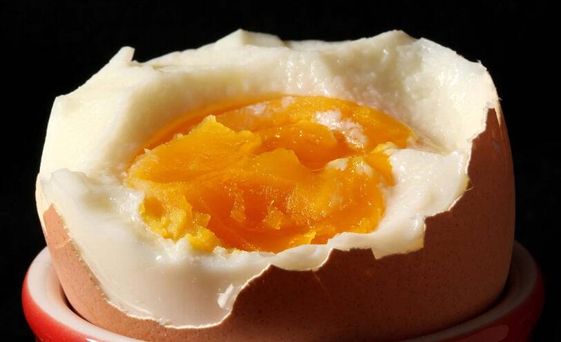 Beliebt: das Frühstücksei.