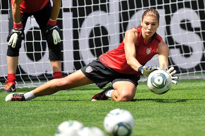 So heiß ist Hope Solo: Die sexy Bilder der USA-Torfrau