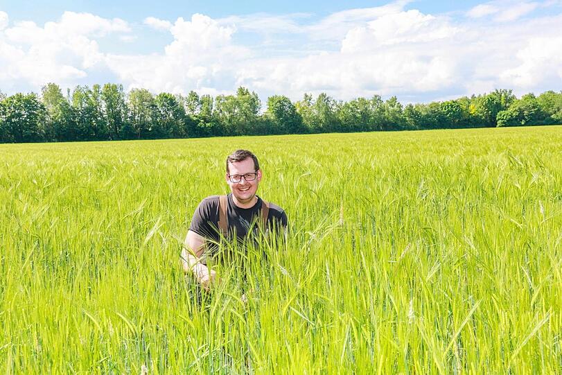 Schon immer hat Andreas Grünwald (32) gewusst: Er will als Landwirt arbeiten. Allerdings hat dieser Beruf früher mehr Spaß gemacht, erzählt er. Denn die Auflagen seien mehr geworden.