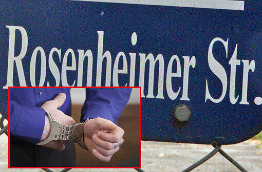 Eine filmreife Verfolgungsjagd mit Polizei hat sich ein junger Österreicher auf der Rosenheimer Straße geliefert.
