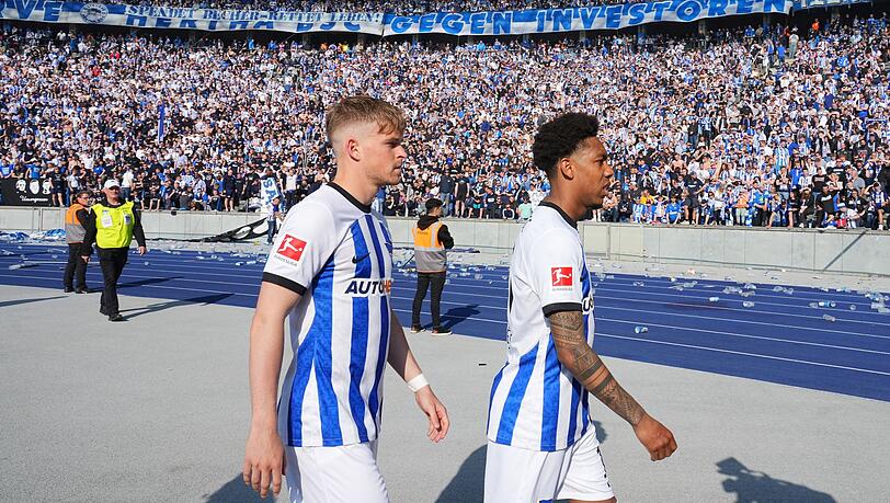 Hertha steht einen Spieltag vor Schluss als Absteiger fest.