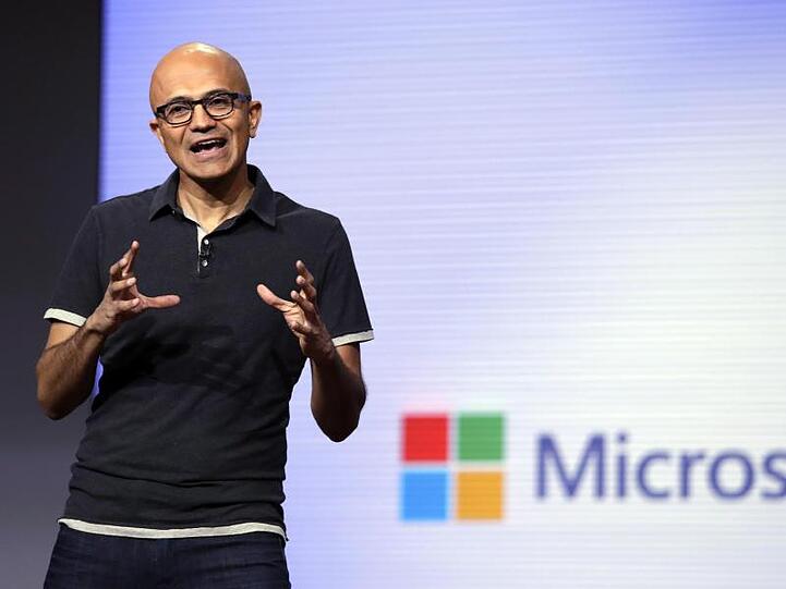 Microsoft-Chef Satya Nadella.