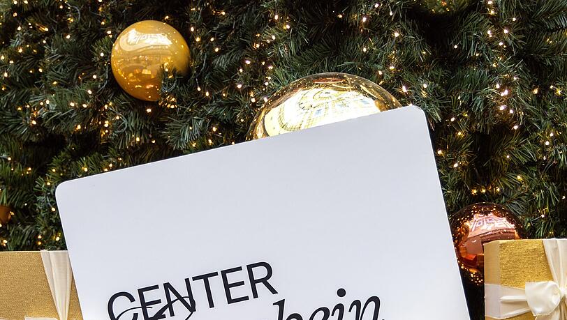 Der Center-Gutschein ist auf jeden Fall ein schöne Geschenkidee - in den zahlreichen Geschäften wird man auf jeden Fall fündig.