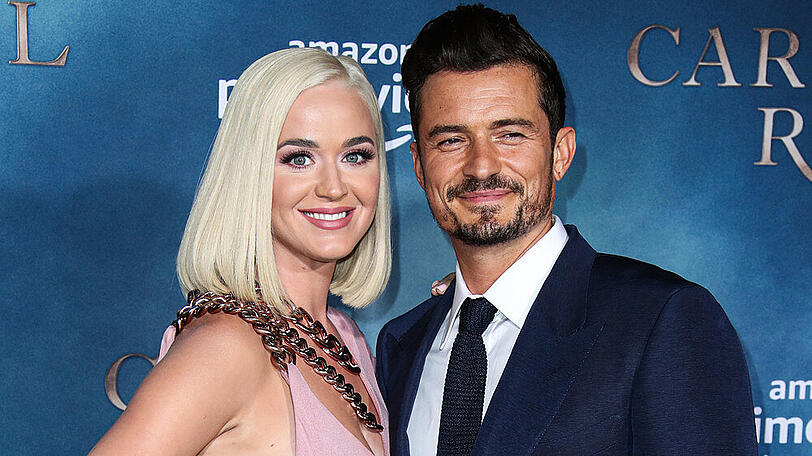 Katy Perry und Orlando Bloom bei der Premiere von "Carnival Row"