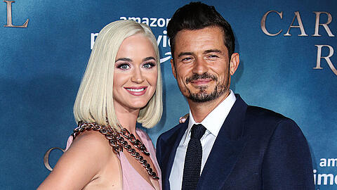 Katy Perry und Orlando Bloom bei der Premiere von "Carnival Row"