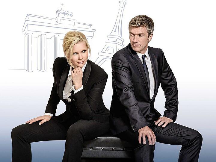 Es funkt zwischen den beiden Staatschefs, gespielt von Veronica Ferres und Philippe Caroit