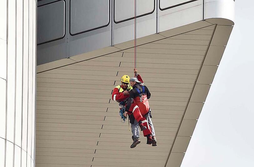 Der Einsatz dauerte rund zwei Stunden.