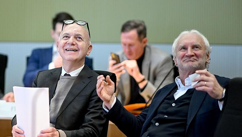 DFB-Führungsduo: Präsident Bernd Neuendorf (l), und Direktor Rudi Völler.