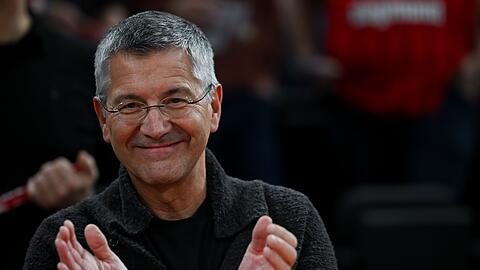 Lobt den Bayern-Trainer: Bayern-Pr&auml;sident Herbert Hainer (Archivbild)