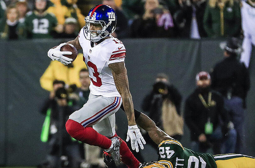 Odell Beckham Jr. hat mit seinen New York Giants durchaus Chancen, in die NFL-Playoffs einzuziehen.