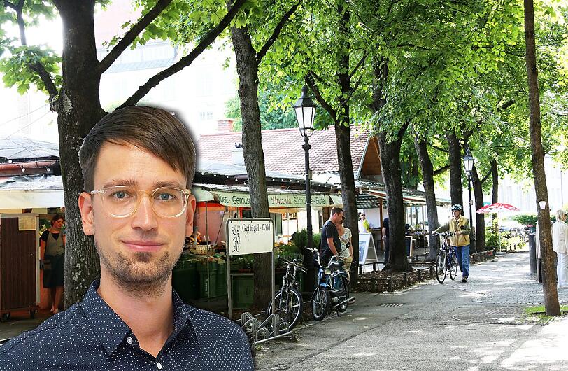 Seit über 100 Jahren gibt es den Elisabethmarkt in Schwabing.